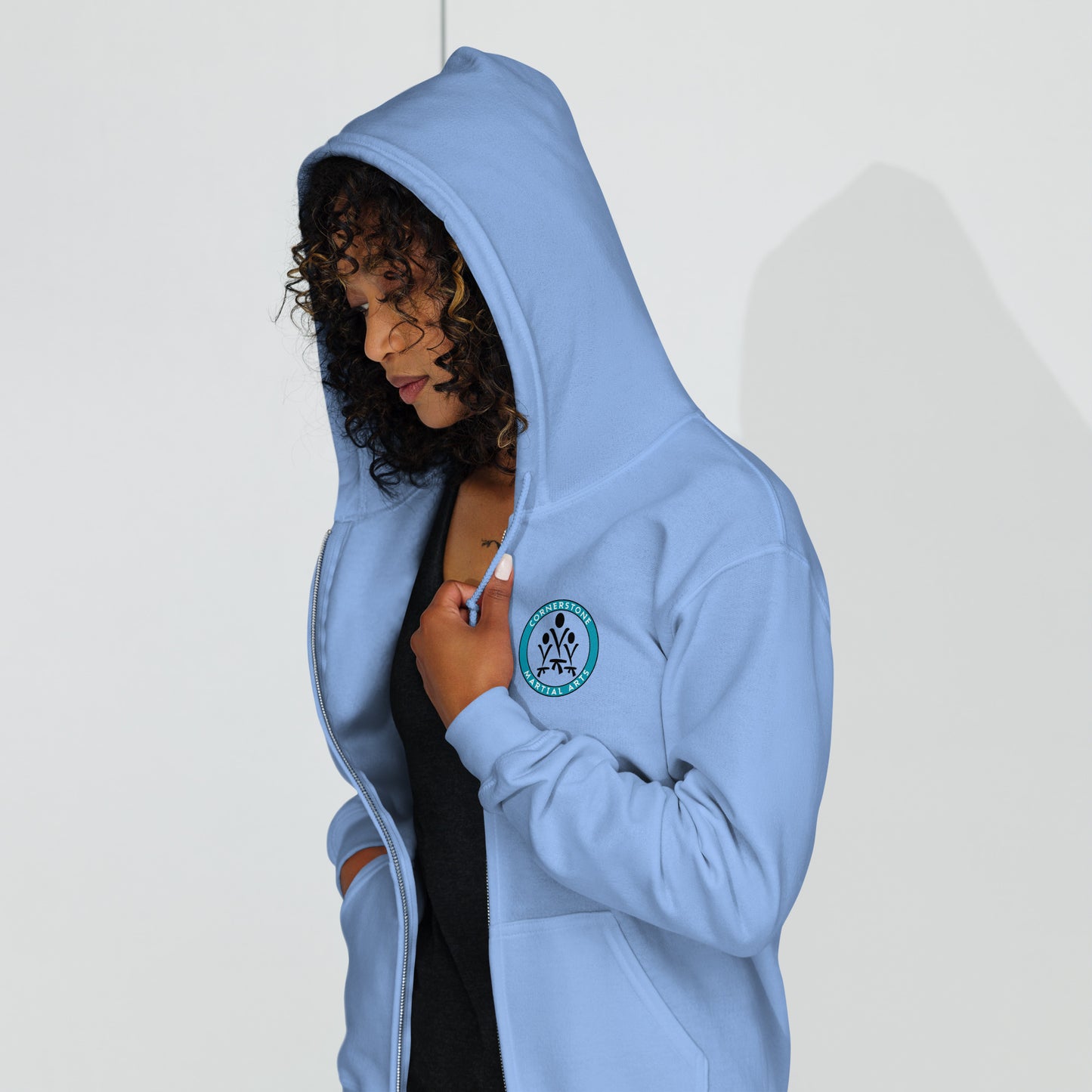 Self Control - 7 Tenets Unisex heavy blend zip hoodie