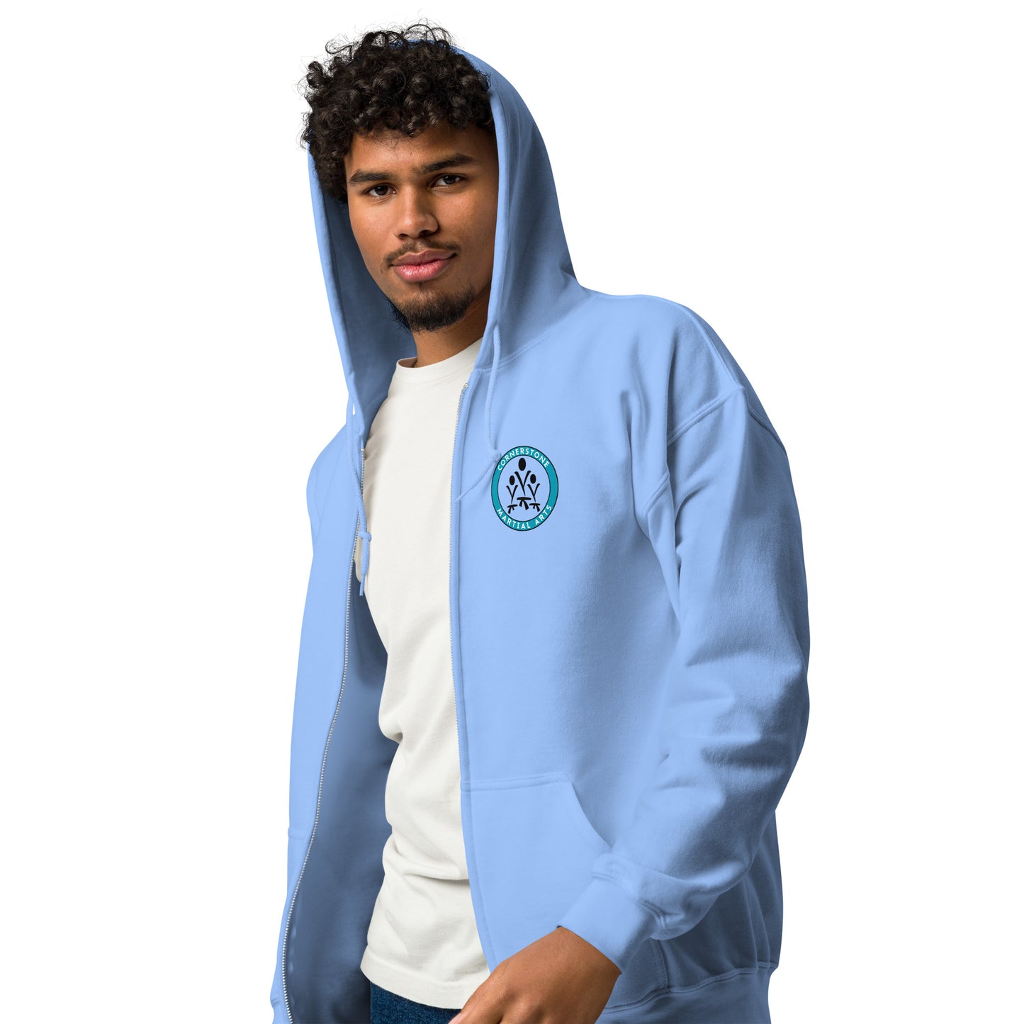 Self Control - 7 Tenets Unisex heavy blend zip hoodie