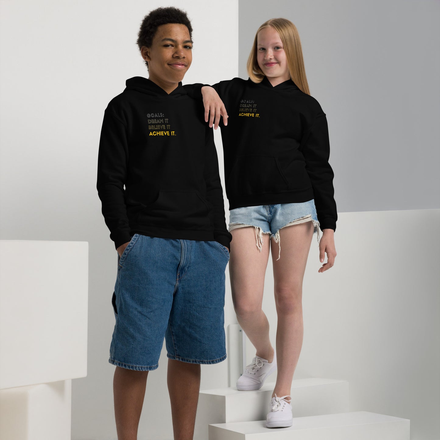 Dream it, Believe it, Achieve it, Youth Hoodie