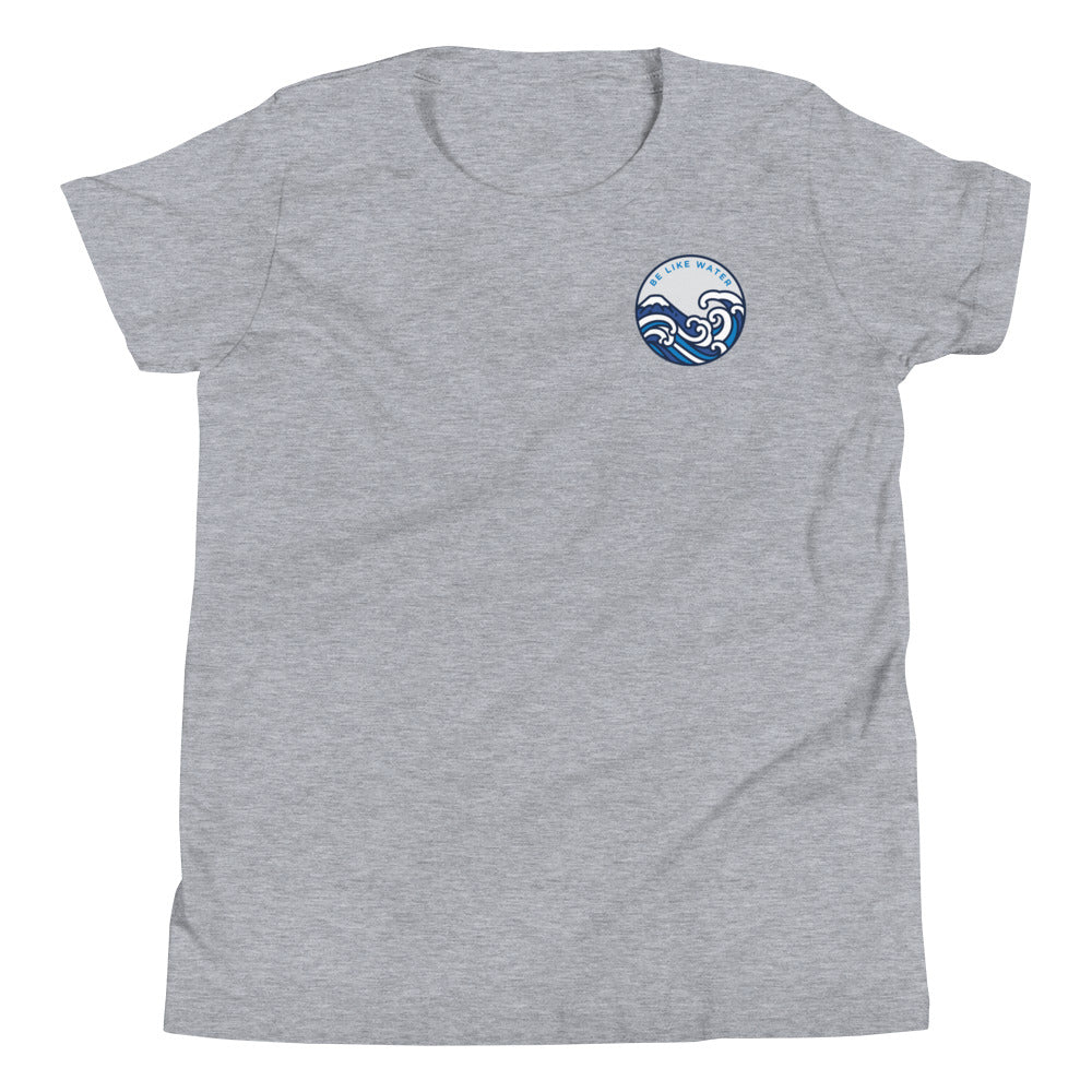 Be Like Water Youth Short Sleeve T-Shirt