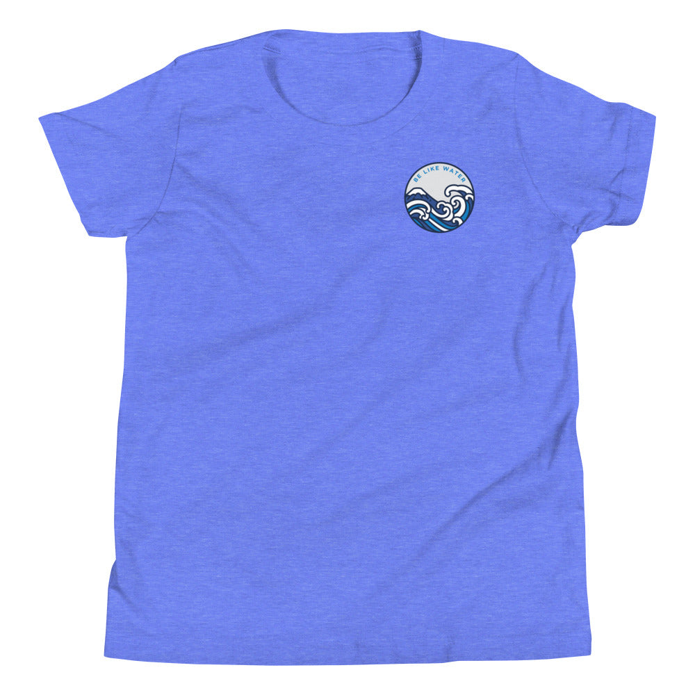 Be Like Water Youth Short Sleeve T-Shirt