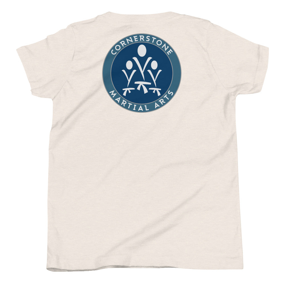 Be Like Water Youth Short Sleeve T-Shirt
