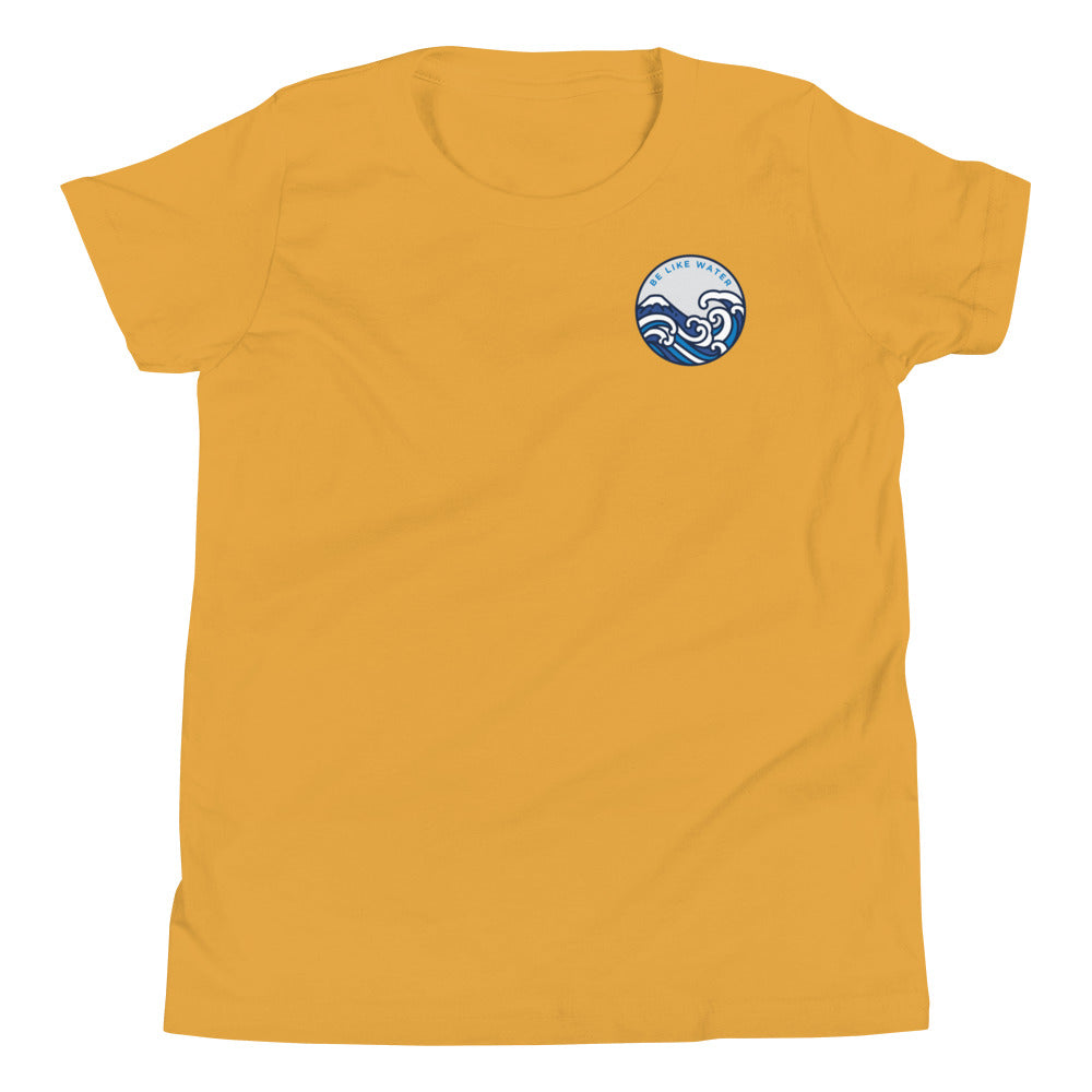 Be Like Water Youth Short Sleeve T-Shirt