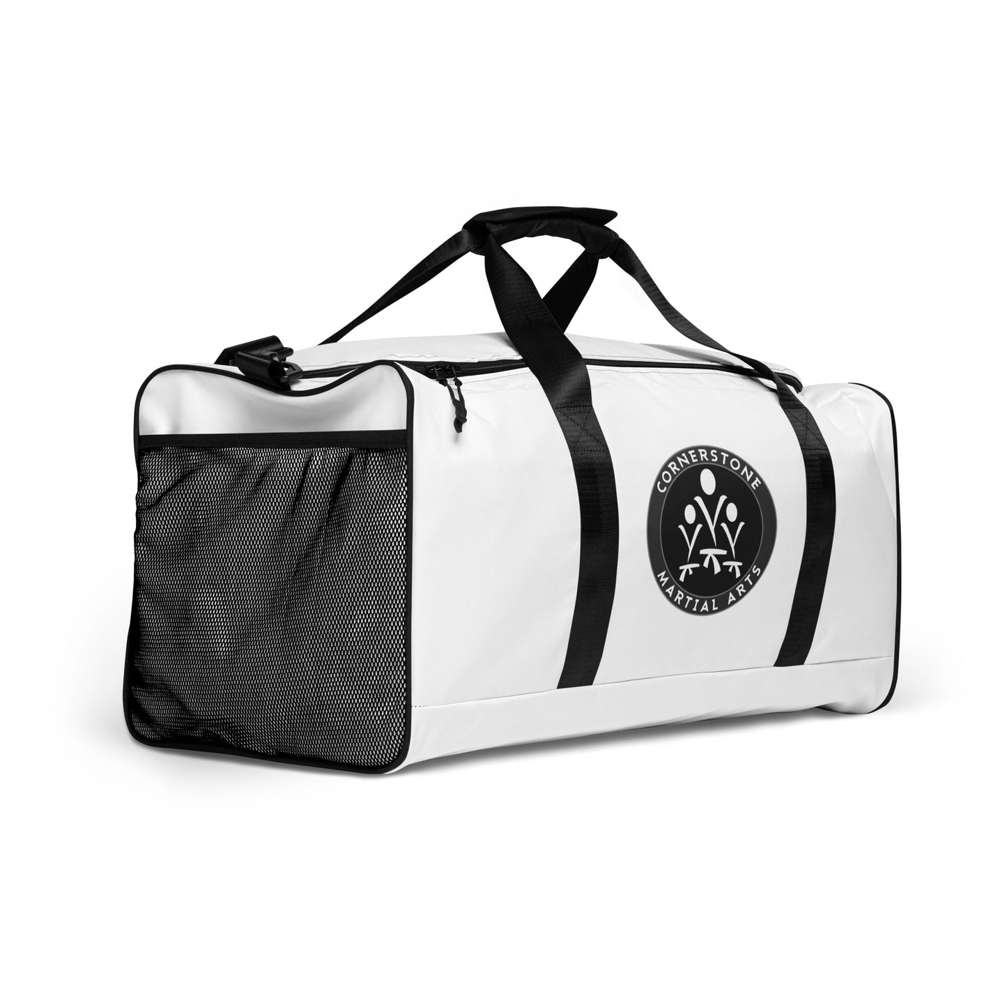 Monochromatic White Cornerstone Duffle bag