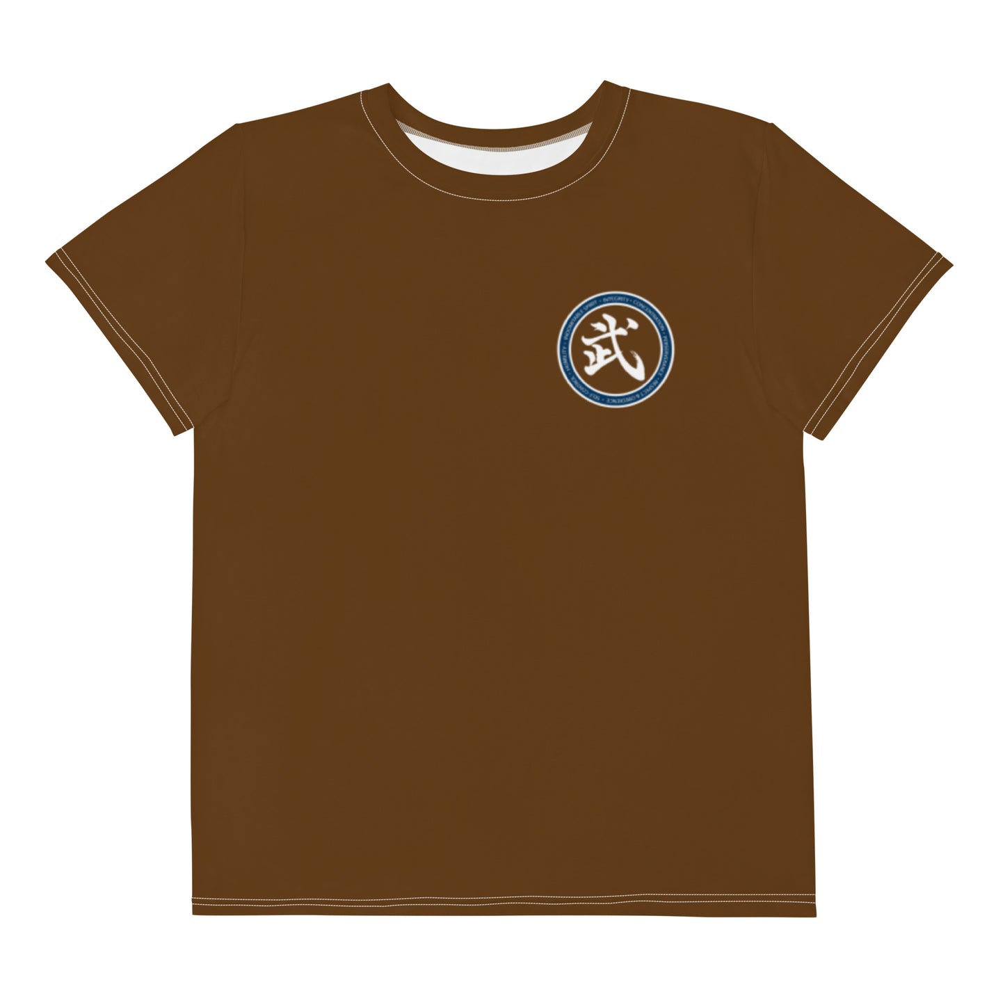 Youth Brown Belt Unisex Tech T-Shirt