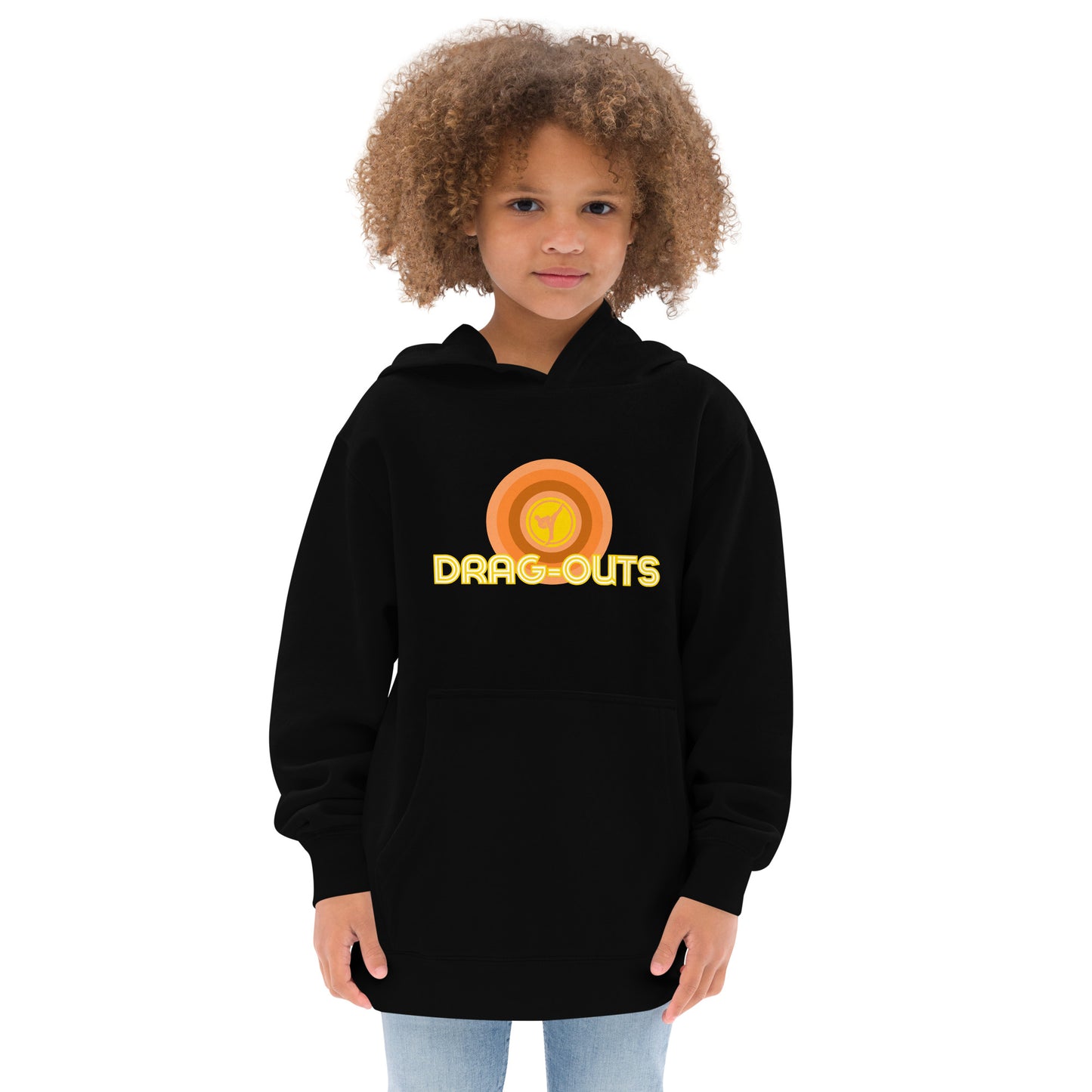 Drag-Outs Demo Team Kids fleece hoodie