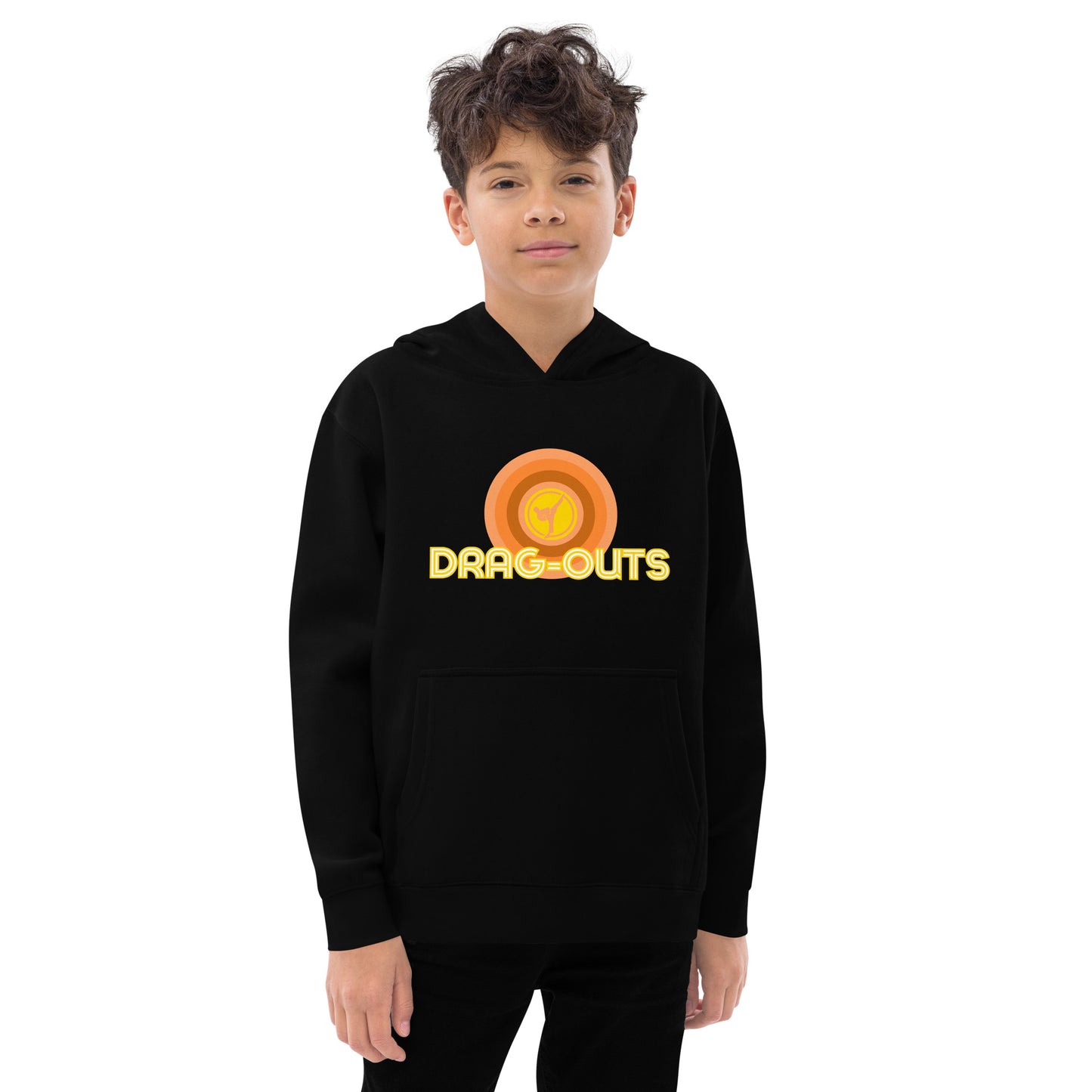 Drag-Outs Demo Team Kids fleece hoodie