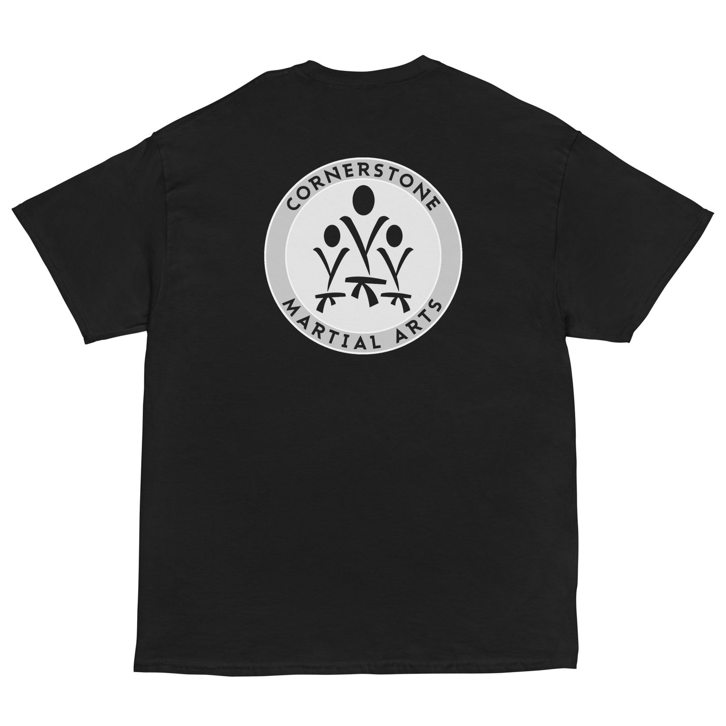 My Kid Kicks at Cornerstone Classic Tee Light Logo