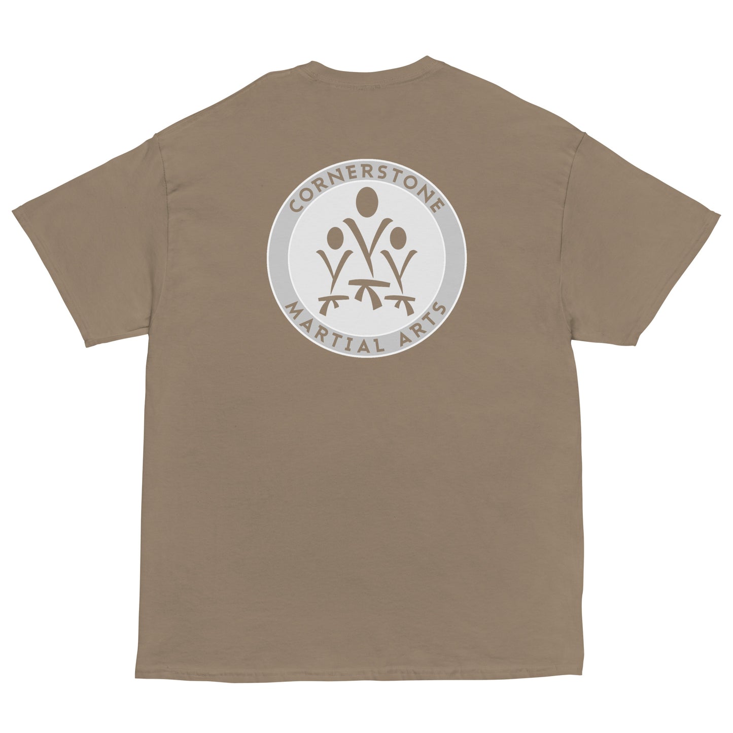 My Kid Kicks at Cornerstone Classic Tee Light Logo