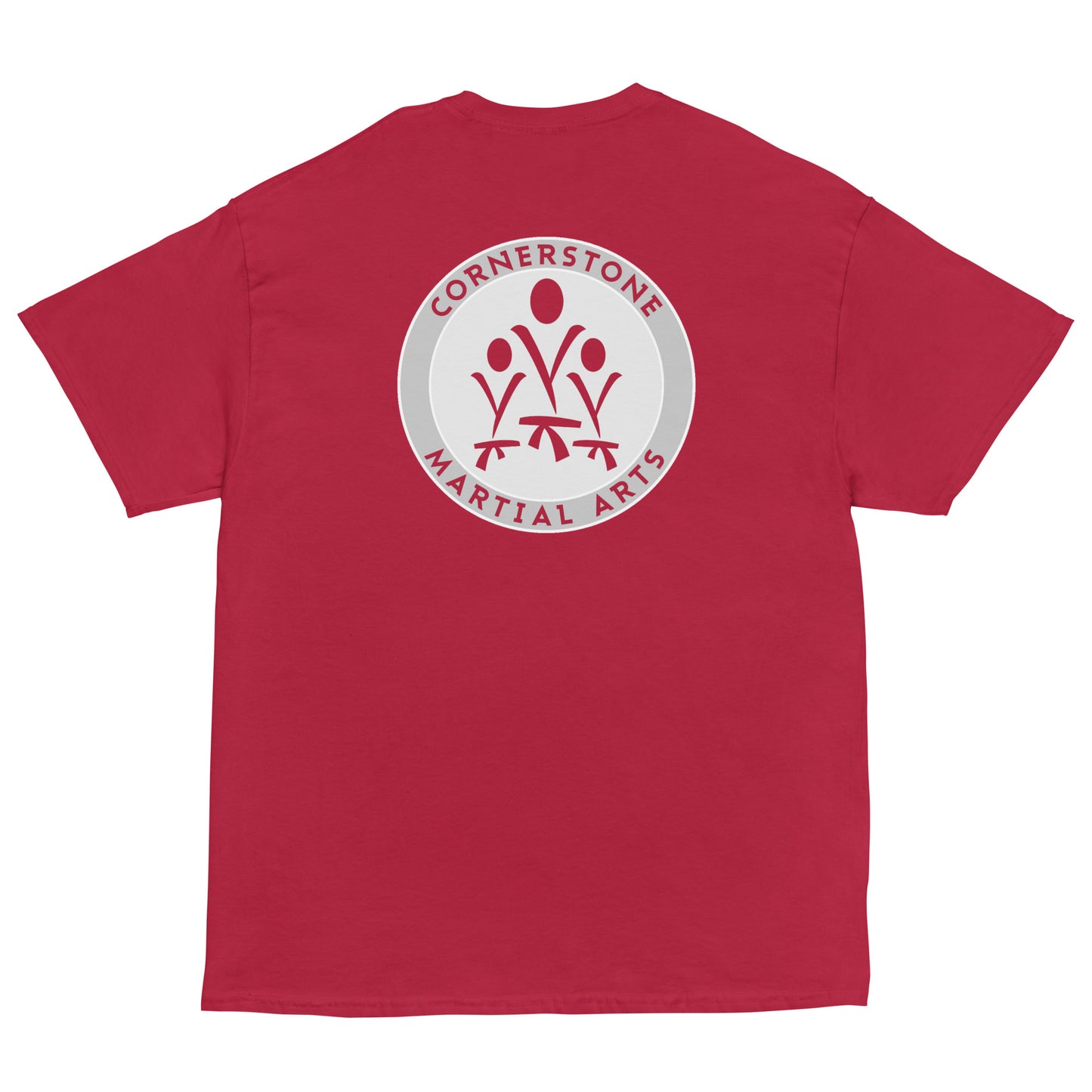 My Kid Kicks at Cornerstone Classic Tee Light Logo