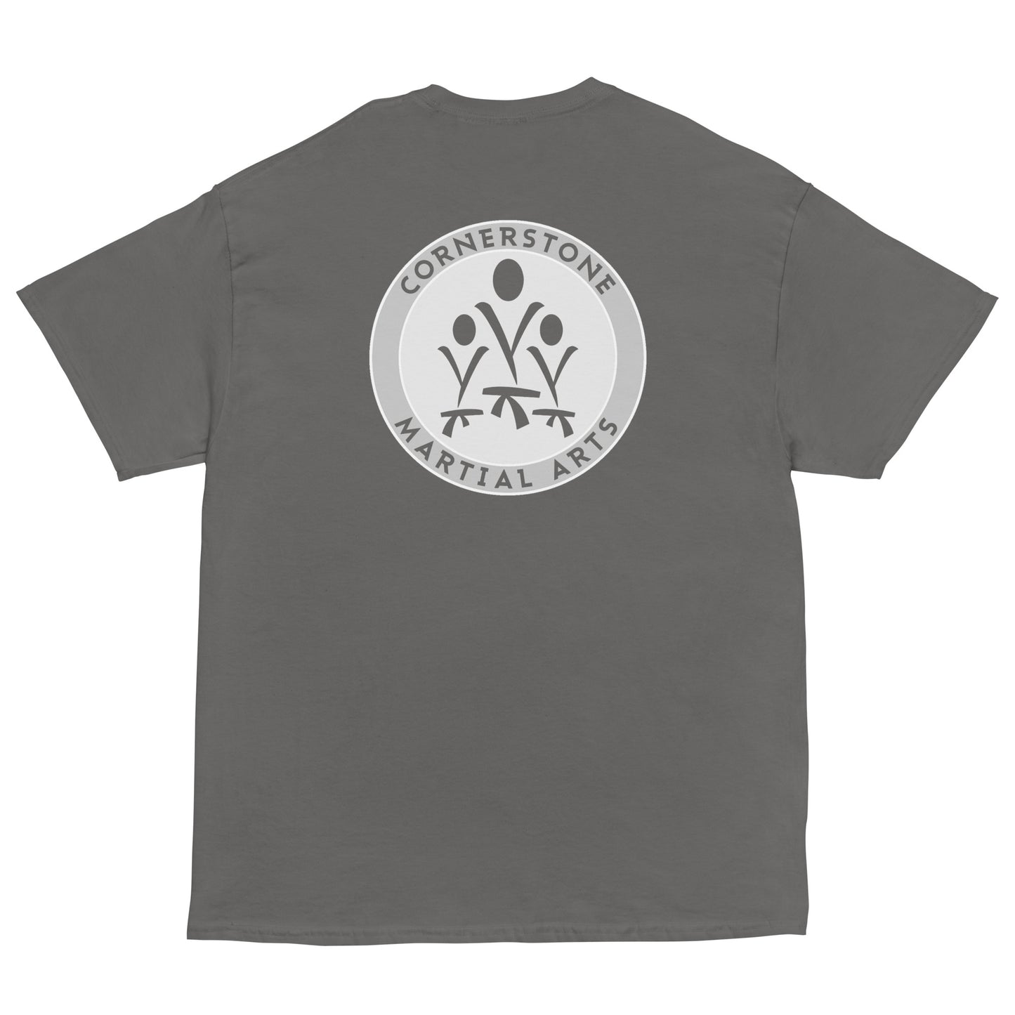 My Kid Kicks at Cornerstone Classic Tee Light Logo