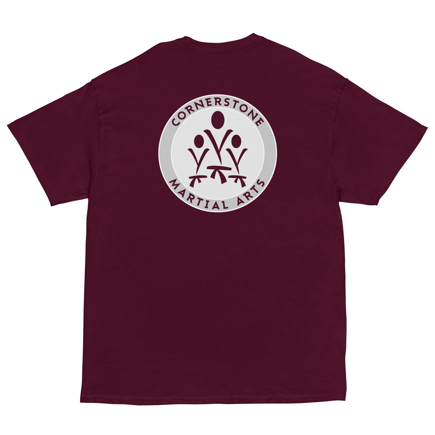 My Kid Kicks at Cornerstone Classic Tee Light Logo