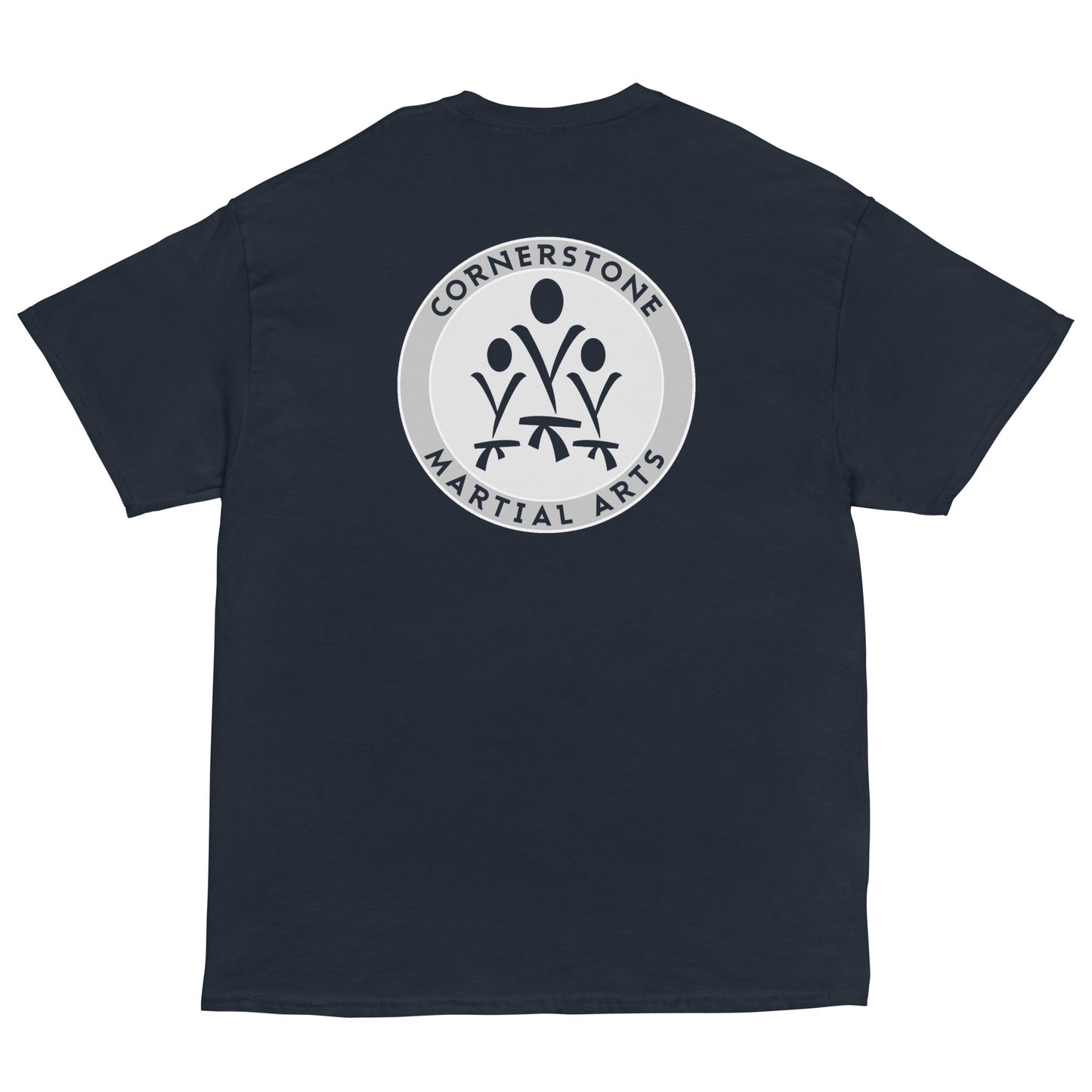 My Kid Kicks at Cornerstone Classic Tee Light Logo