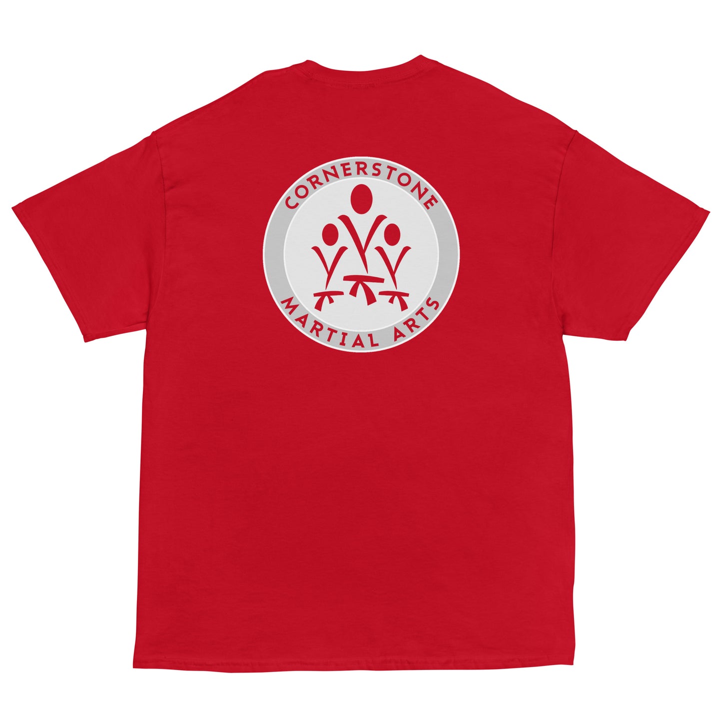My Kid Kicks at Cornerstone Classic Tee Light Logo