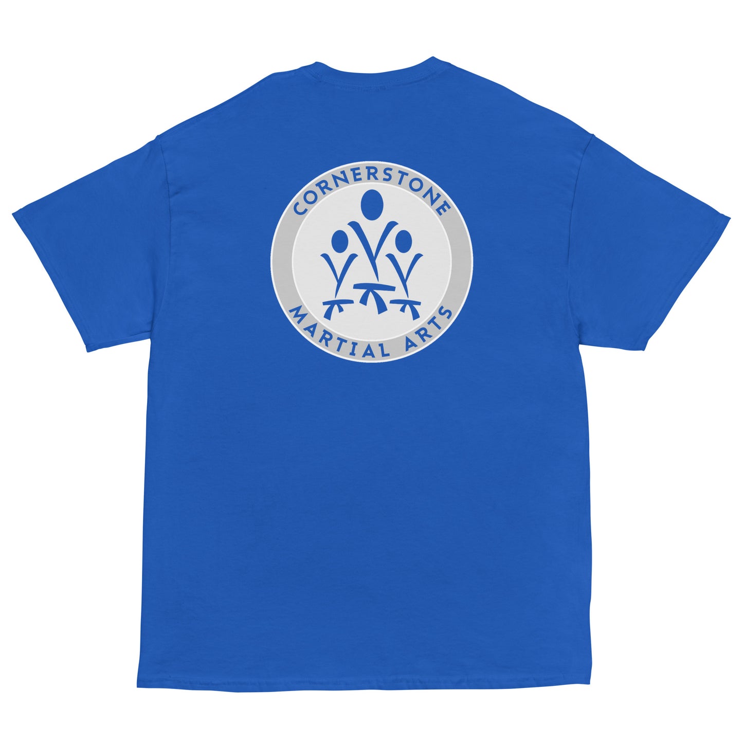 My Kid Kicks at Cornerstone Classic Tee Light Logo