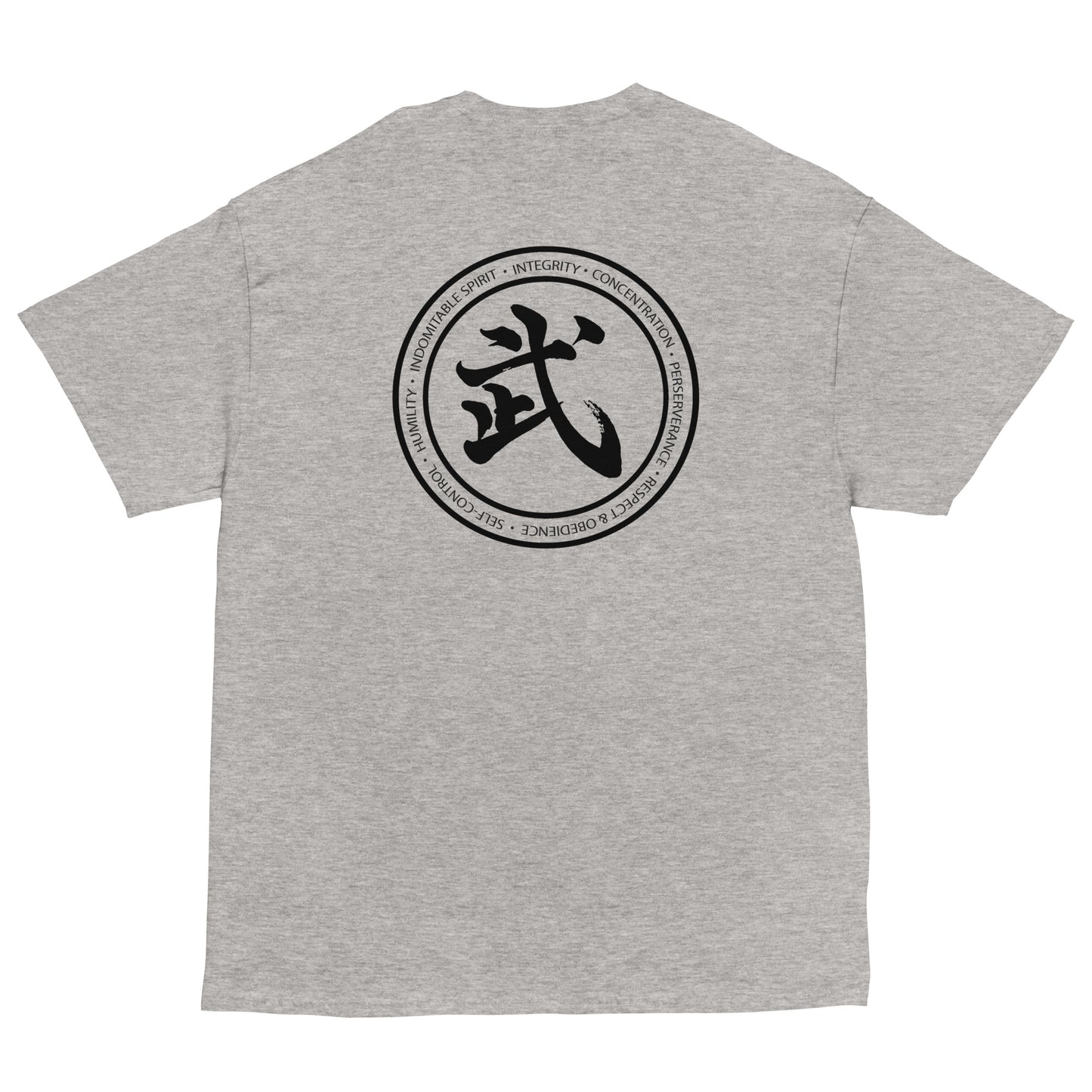 Monochromatic Cornerstone Unisex Cotton T-Shirt Black Logo
