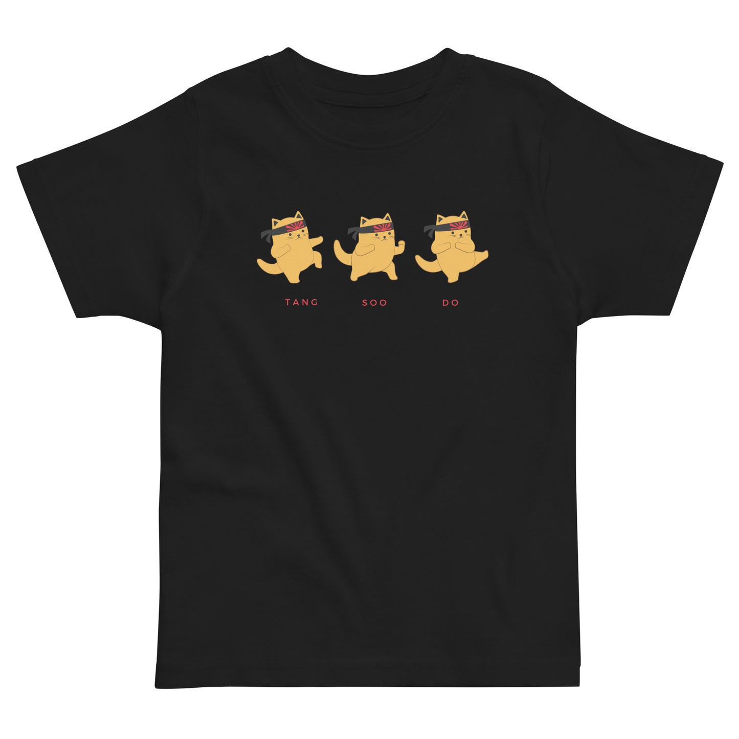 Tang Soo Do Cat Toddler jersey t-shirt