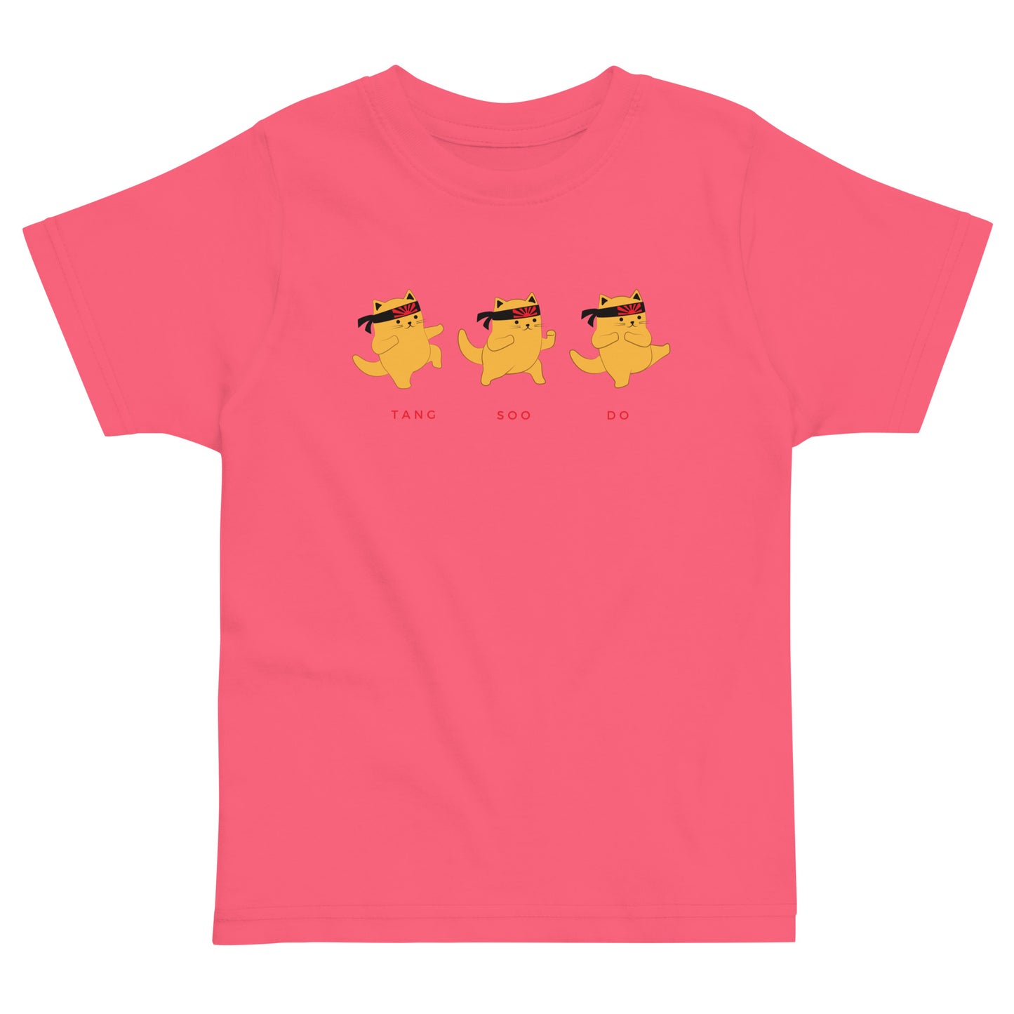 Tang Soo Do Cat Toddler jersey t-shirt