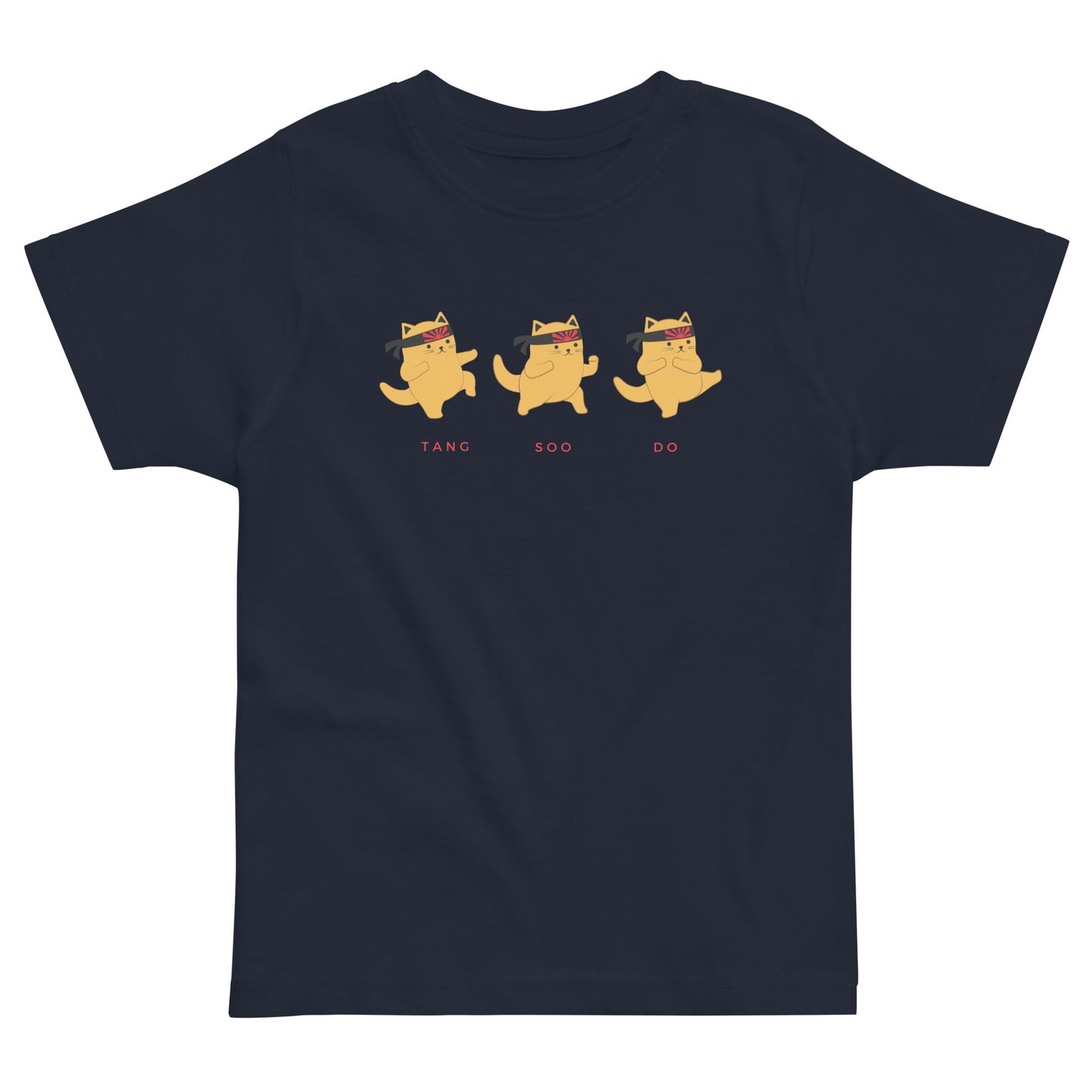 Tang Soo Do Cat Toddler jersey t-shirt