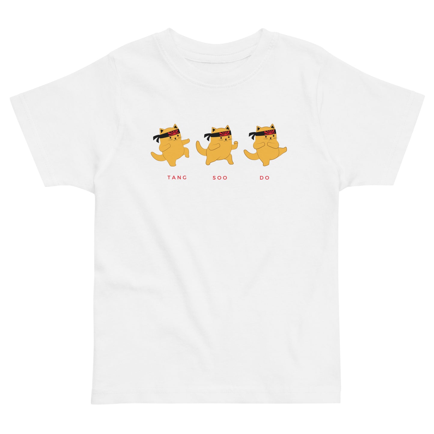 Tang Soo Do Cat Toddler jersey t-shirt