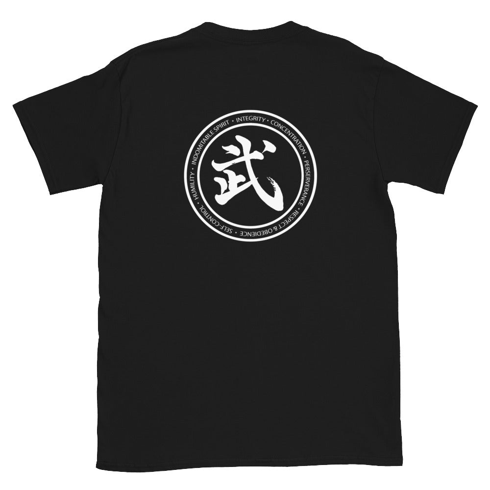 Monochromatic Cornerstone Unisex Soft Style T-Shirt White Logo