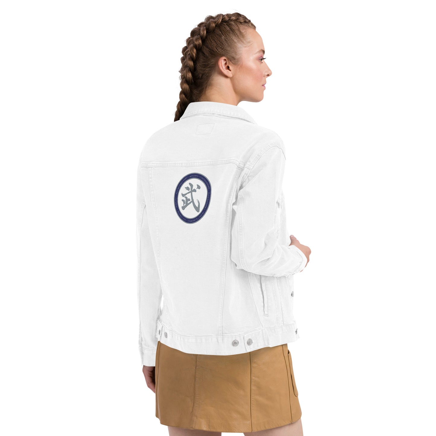 Cornerstone Moo Unisex Denim Jacket