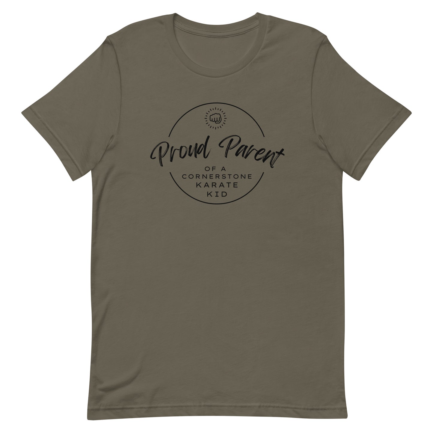 Proud Parent Unisex t-shirt Dark Logo