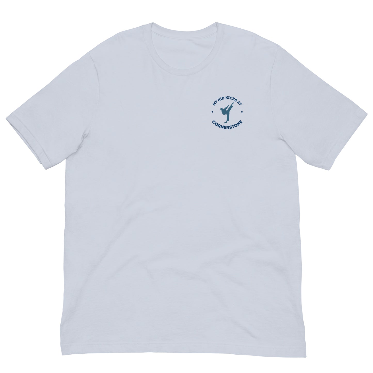 My Kid Kicks at Cornerstone Unisex t-shirt