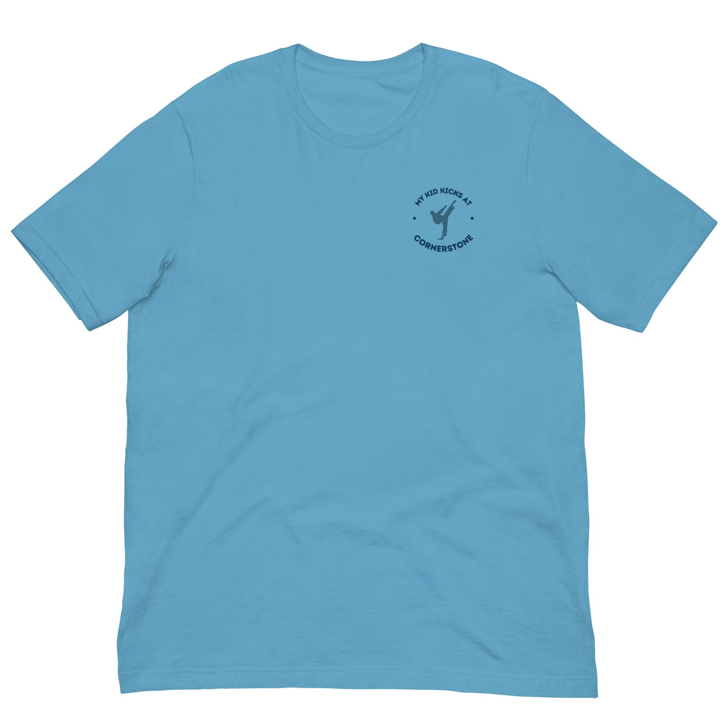 My Kid Kicks at Cornerstone Unisex t-shirt