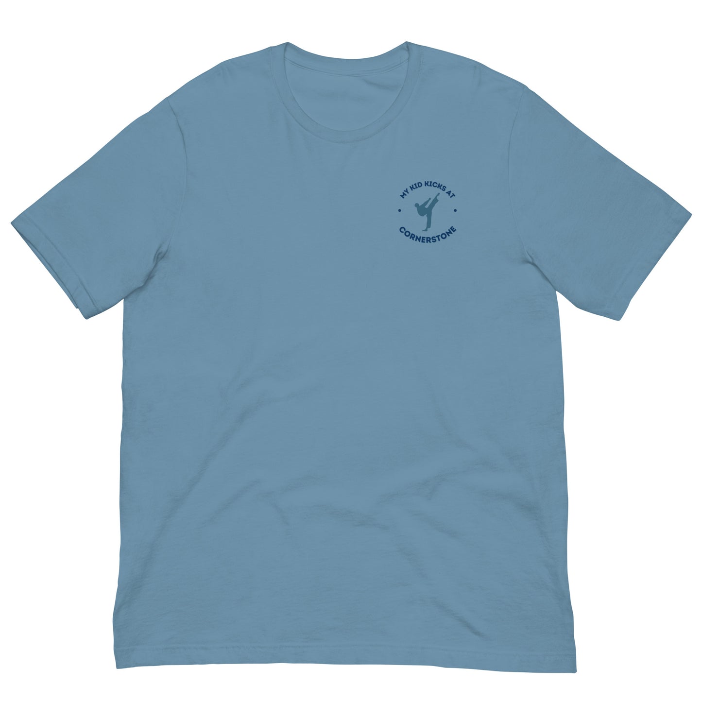 My Kid Kicks at Cornerstone Unisex t-shirt