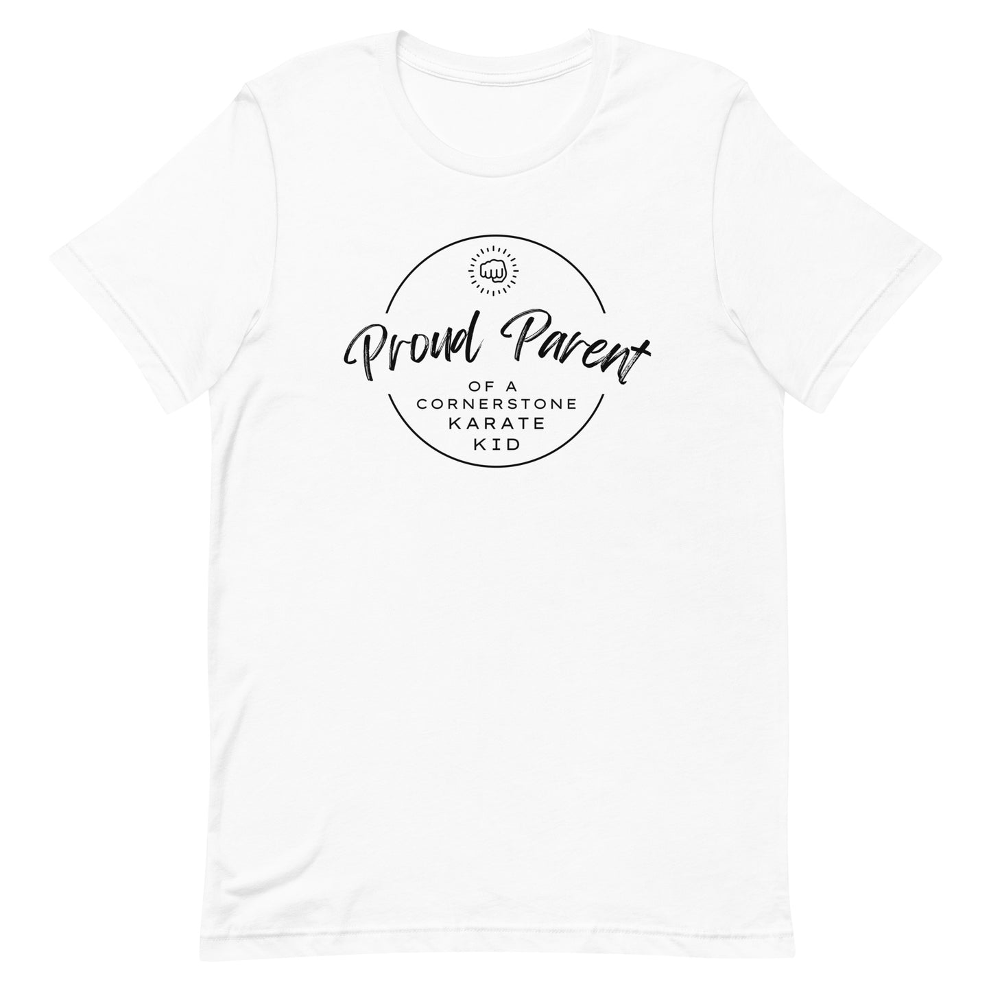 Proud Parent Unisex t-shirt Dark Logo