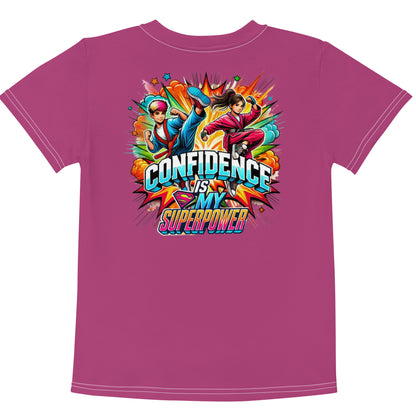 Confidence is my Superpower Kids T-Shirt