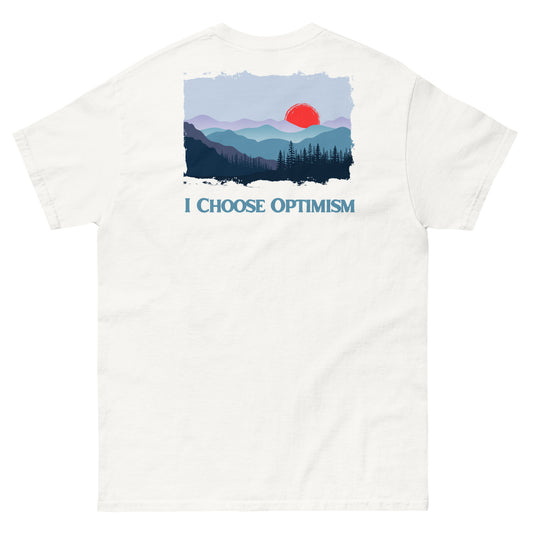 I Choose Optimism Adult T-Shirt
