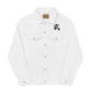 Monochromatic Moo Unisex denim jacket