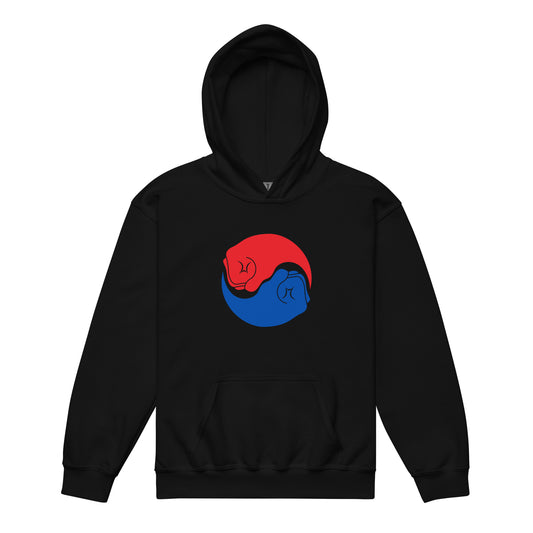 Um Yang Fists Youth heavy blend hoodie