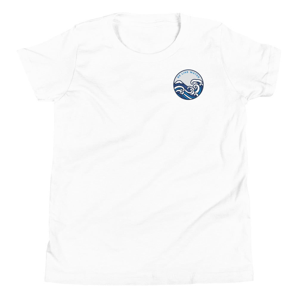 Be Like Water Youth Short Sleeve T-Shirt