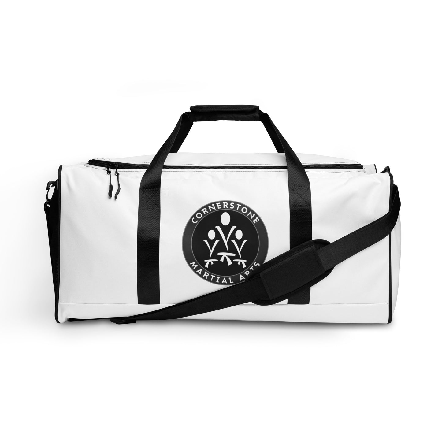 Monochromatic White Cornerstone Duffle bag