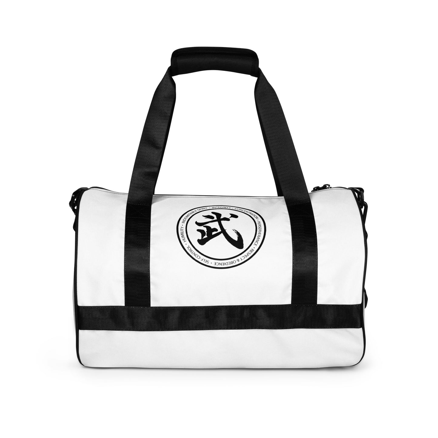 Monochromatic White Cornerstone Gym Bag