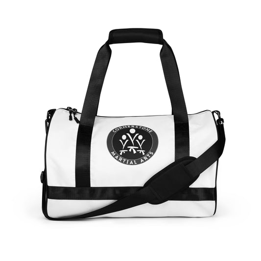 Monochromatic White Cornerstone Gym Bag