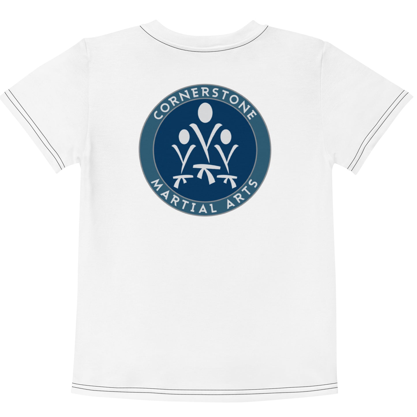 Kids White Belt Unisex Tech T-Shirt