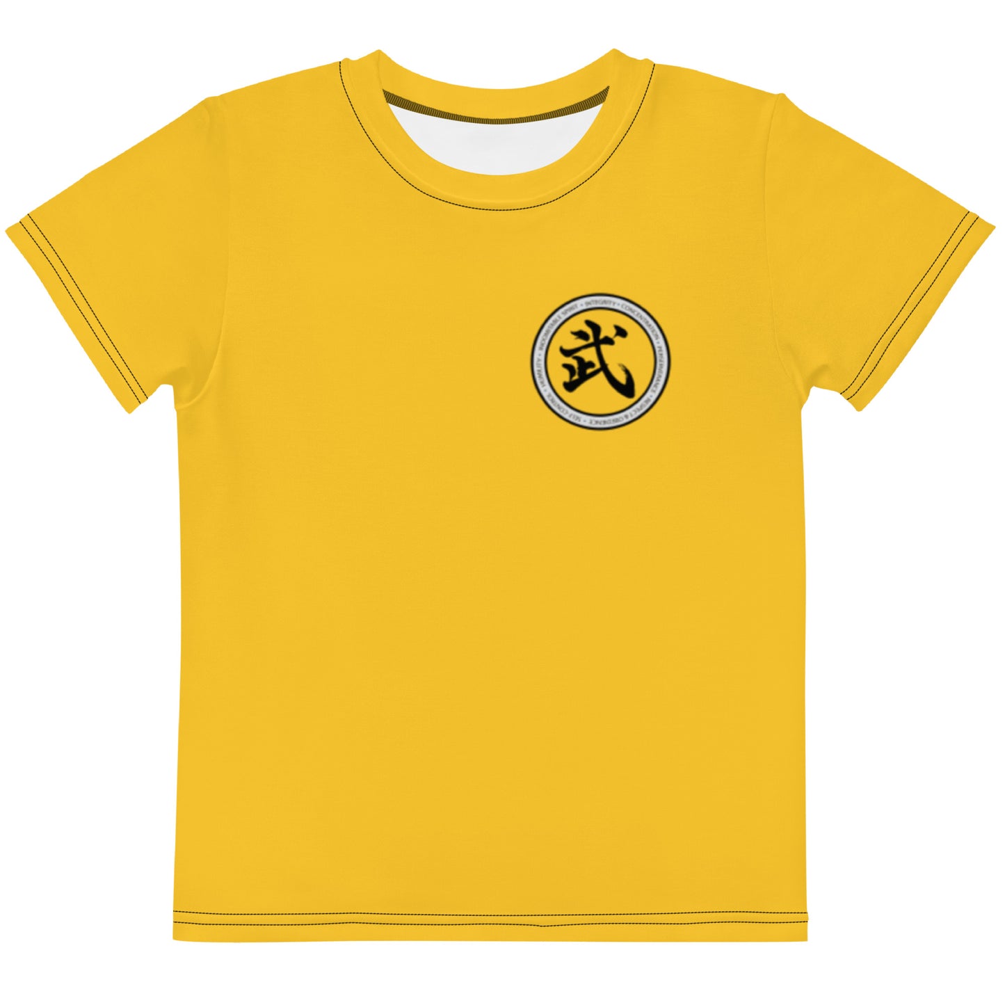 Kids Yellow Belt Unisex Tech T-Shirt