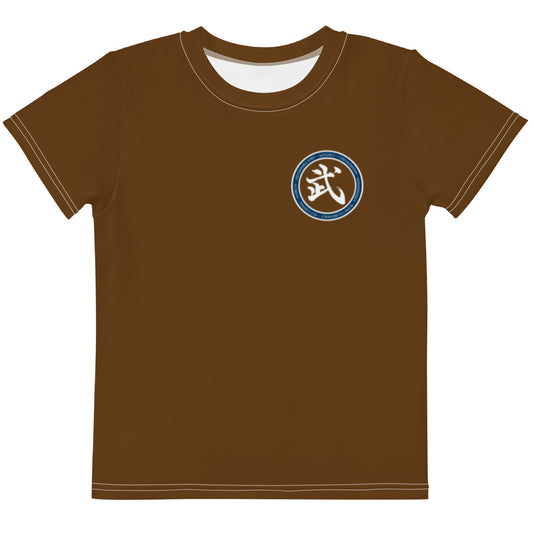 Kids Brown Belt Unisex Tech T-Shirt