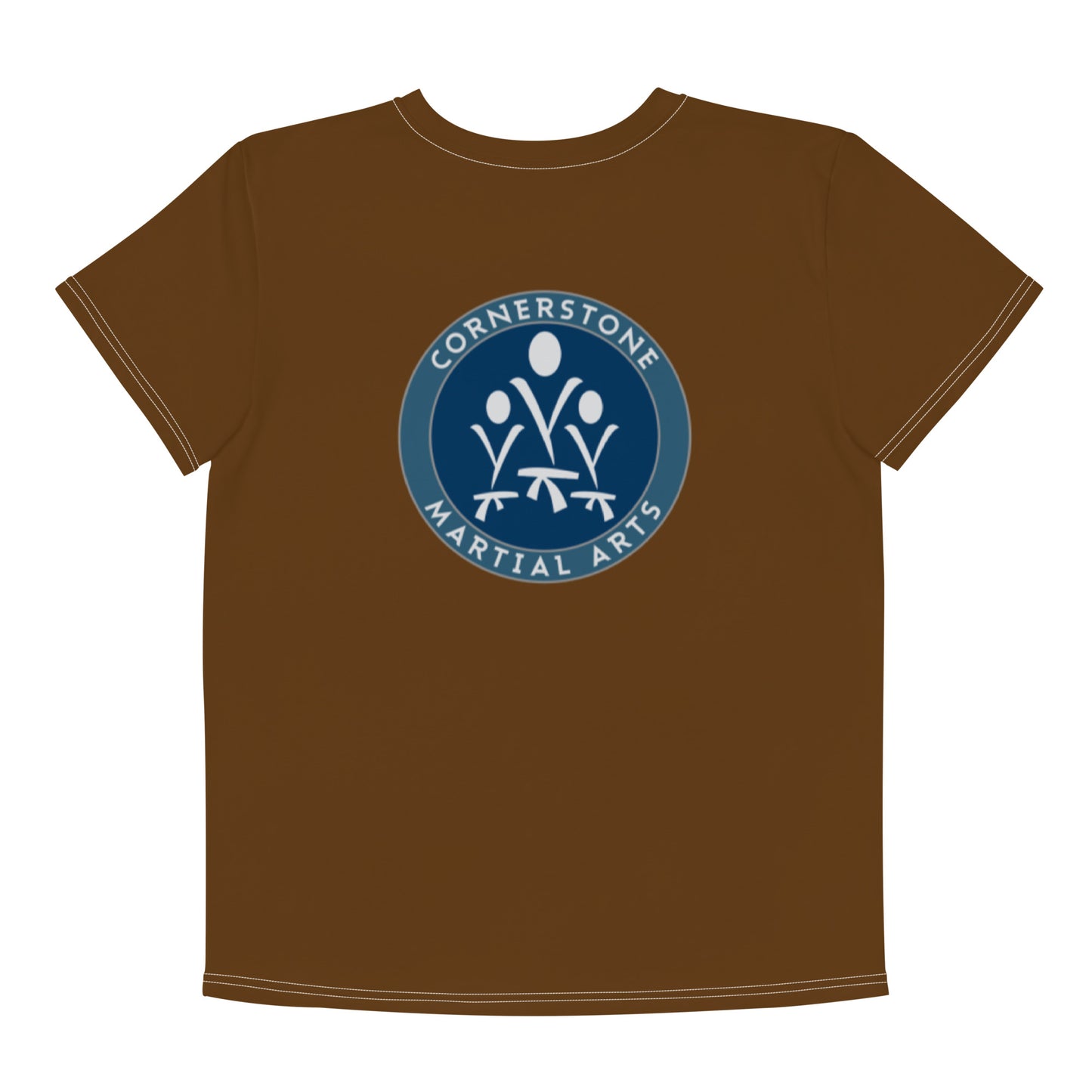Youth Brown Belt Unisex Tech T-Shirt