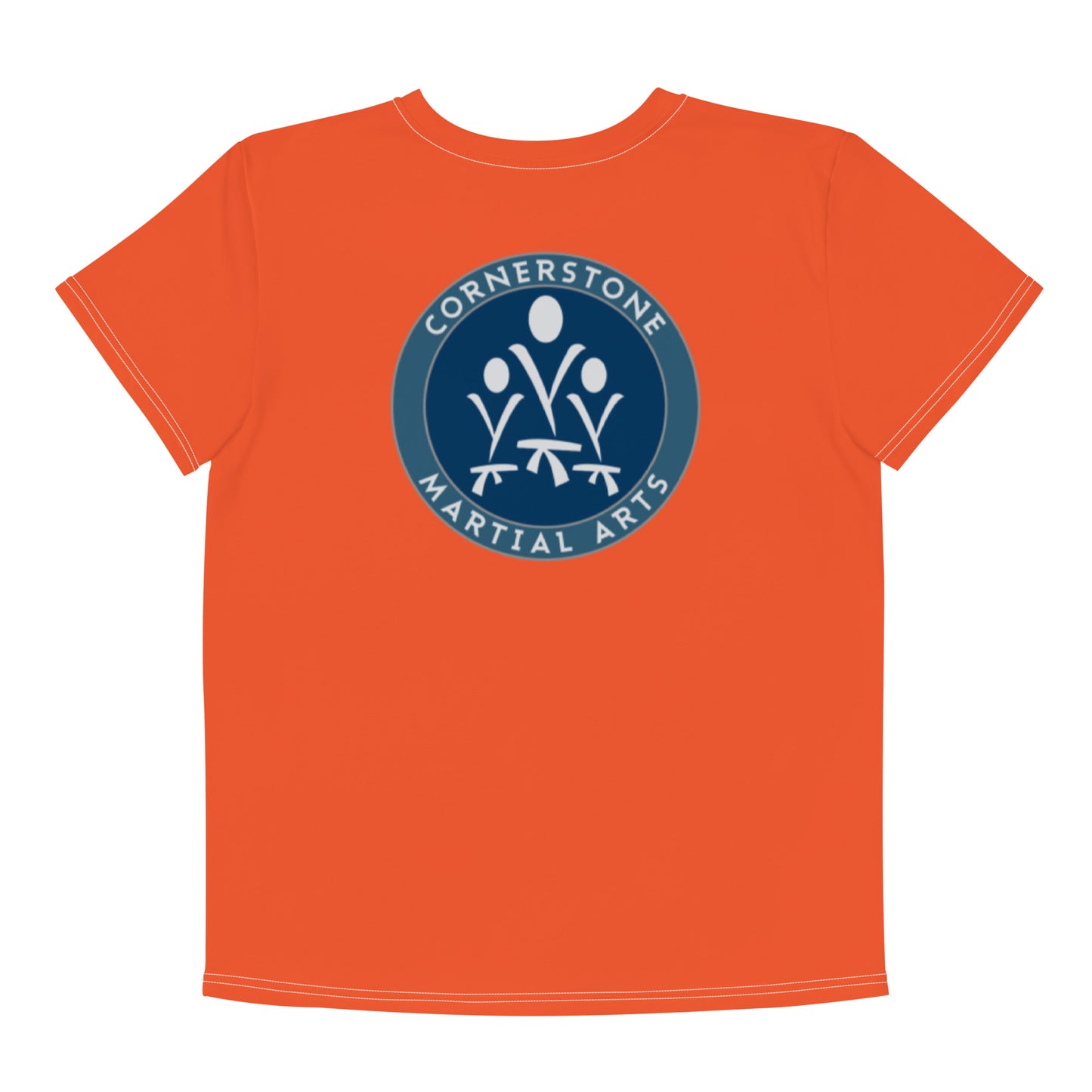 Youth Orange Belt Unisex Tech T-Shirt