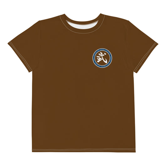 Youth Brown Belt Unisex Tech T-Shirt