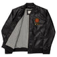 Sabom Leather Bomber Jacket