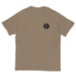 Monochromatic Cornerstone Unisex Cotton T-Shirt Black Logo