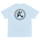 Monochromatic Cornerstone Unisex Cotton T-Shirt Black Logo