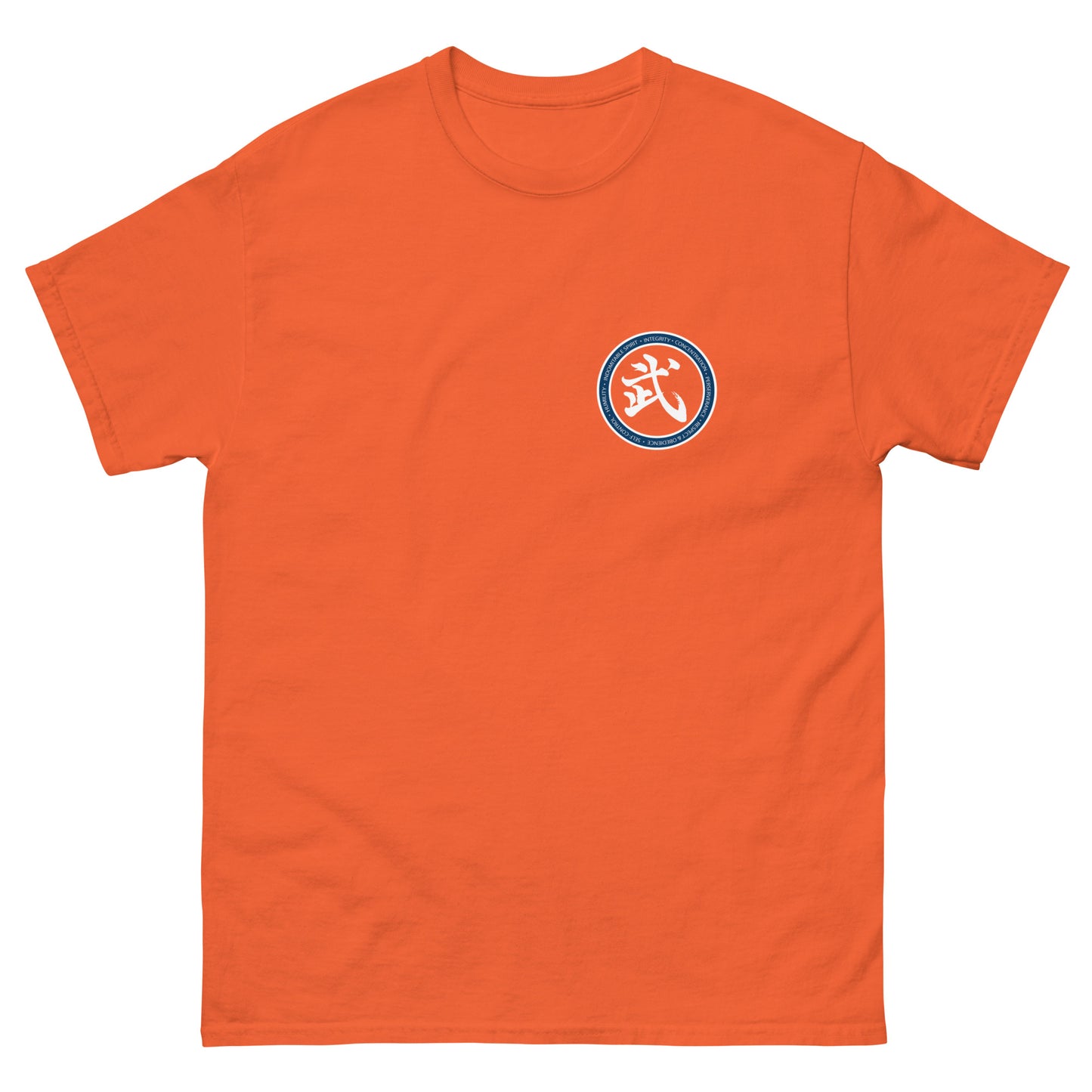 Orange Belt Unisex Cotton T-Shirt