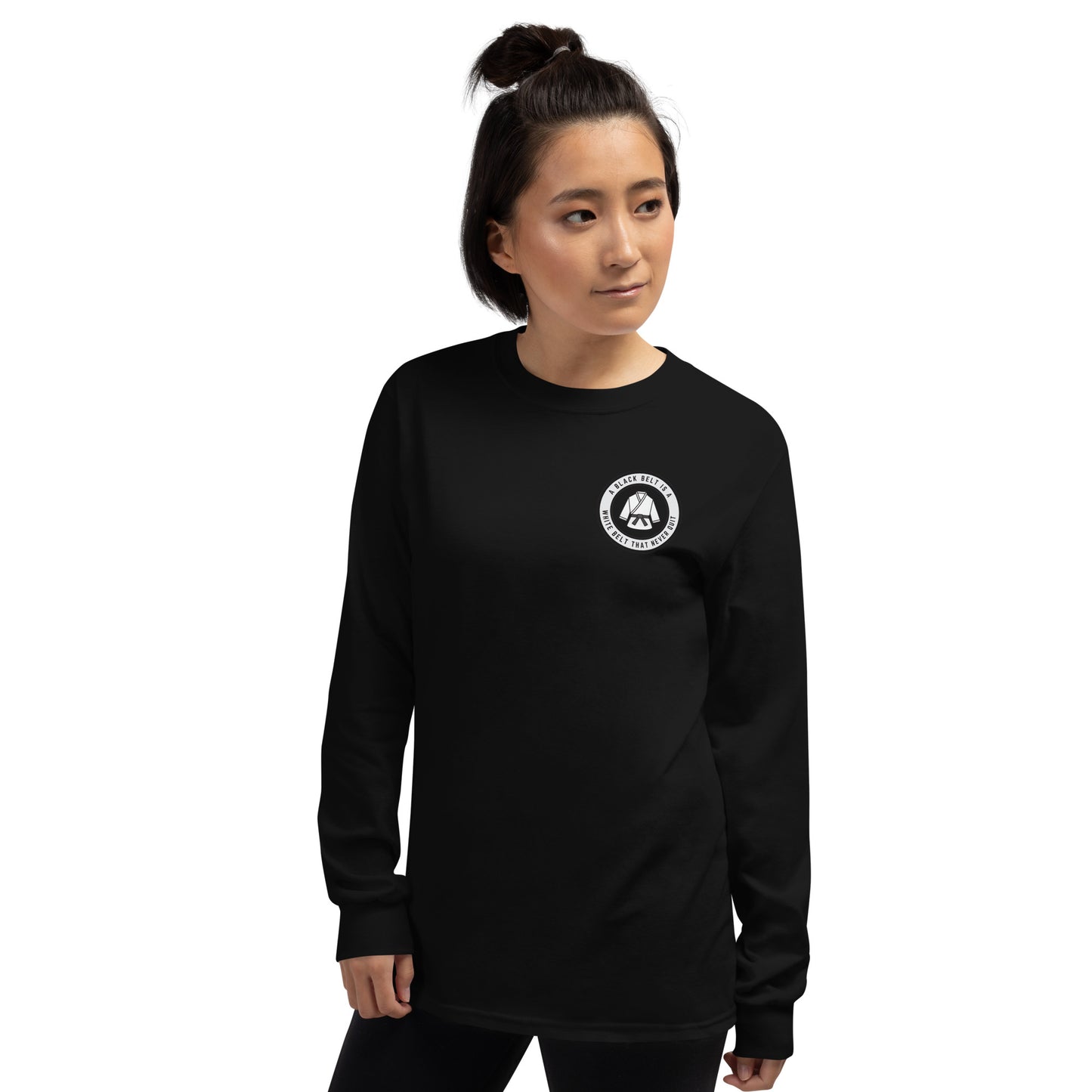 A Black Belt Unisex Long Sleeve Shirt